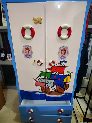 Children Bunk bed and wardrobe