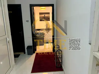 استوديو للإيجار – كورنيش عجمان (النخيل)_قريب من جميع الخدمات بإطلالة جميلة