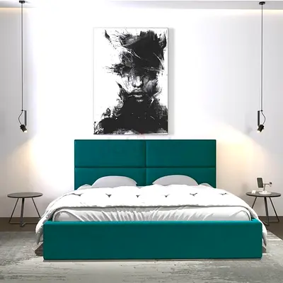 Stylish Queen size bed with medical mattress good Quality Queen bed Brand new