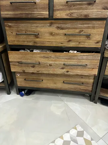 Side tables  drawer table