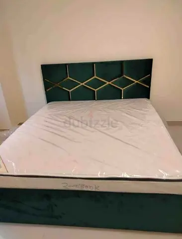 180x200cm King size Bed with mattress.  Same day delivery available