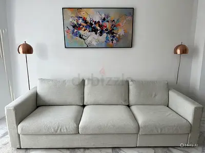 Ikea vimle three seater sofa bed with mattress