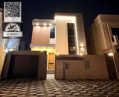 Villa for rent in Al Yasmin - 5 master bedrooms, living room and majlis - first occupancy