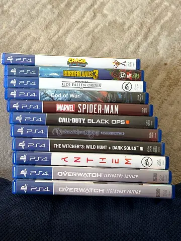 Collection of PS4 Video Games