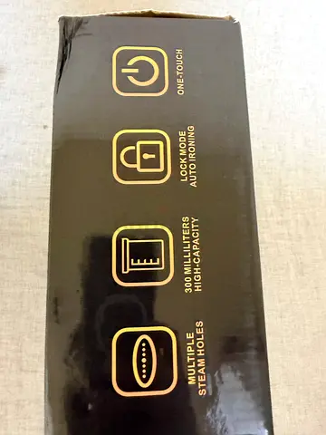 Steam Iron with Multiple Steam Settings