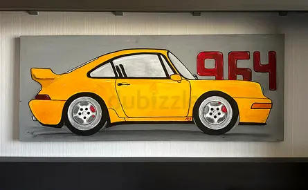 Handpainted Porsche 964, price negotiable