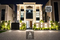 A modern, 5-bedroom villa with a prime location. Ground floor, first floor, and roof. Registration a