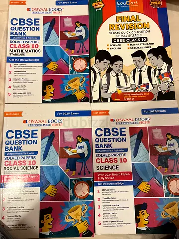 CBSE Question Banks for Class 10 and Final Revision Guide bundle