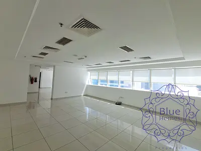 Chiller Ac free | Individual fitted Office | 2 Parking | Close to Mall of Emirates
