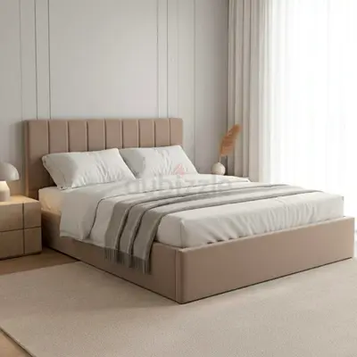My beige Brand New Queen size bed family bed double bed Queen bed mattress good quality for sale