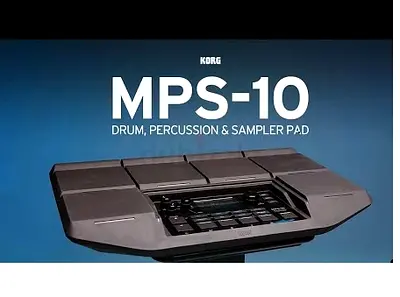 Korg MPS-10 Drum, Percussion  Sampler Pad