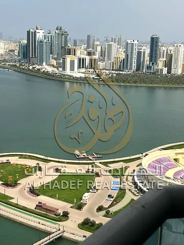 🏡 For Rent Yearly – Sharjah / Al Majaz 3 | Al Hadaf Real Estate ✨ Premium living with a stunning sea view 🌊 Spacious apartment in a full-service to