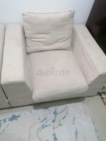 Comfortable Beige Armchair