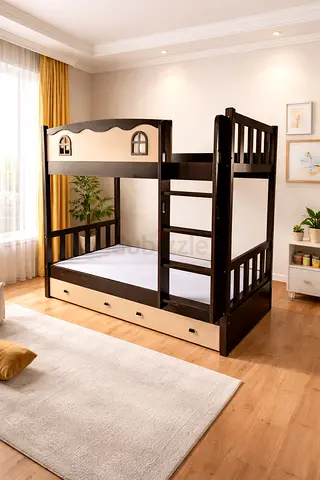 Stylish Bunk Bed with Storage