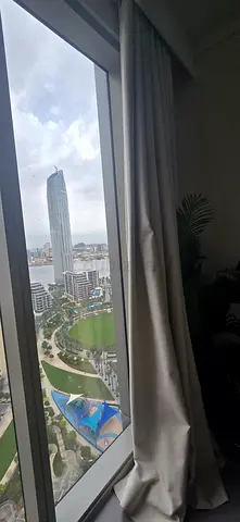 Elegant Curtain with Scenic View