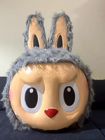 Labubu head wearable costume