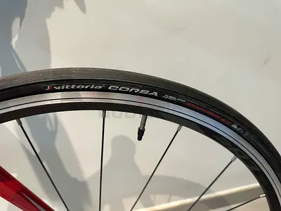 Giant Road Cycling with Vittoria Corsa Tire + Cadence Sensor