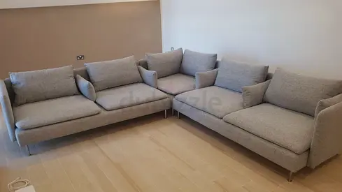 IKEA Soderhamn Corner Sofa Gray Good Condition