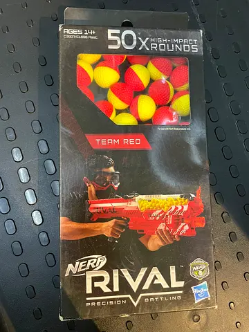 Nerf Rival 50x High-Impact Refill Balls (Team Red) - New