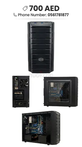 Gaming PC Case with Components for Sale