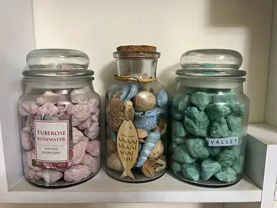 Decorative Scented Popourri Jars