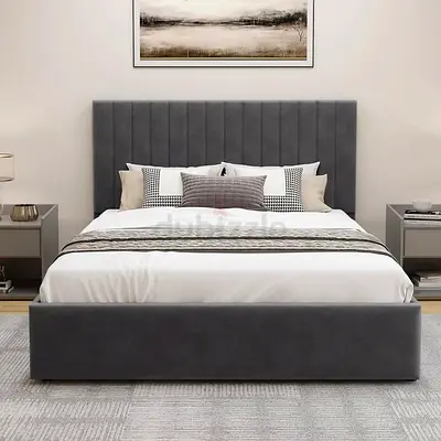 Stylish Brand new Queen size bed with medical mattress good Quality family bed double bed Queen bed