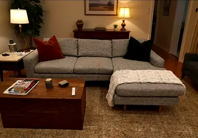 West elm eddy L Shape Sofa