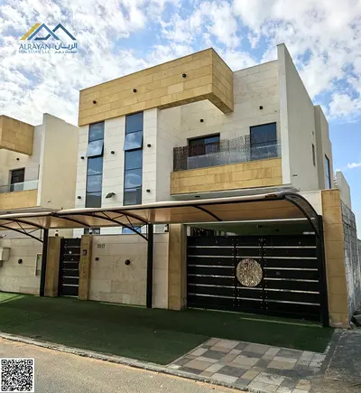 Villa for rent, first occupancy in Ajman, close to all services