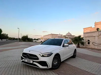 MERCEDES C300 AMG 2024 ONLY 9000 KM AMAZING CONDITION FULL OPTION PANORAMIC ROOF ALL MUST BRAND NEW