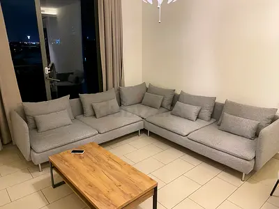 Brand new condition IKEA soderhim corner sofa six seater