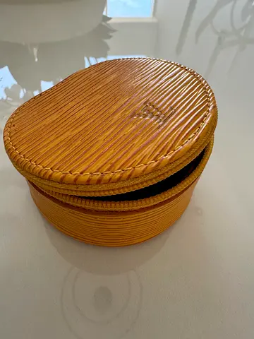 Vintage Louis Vuitton Epi Leather Jewelry Case