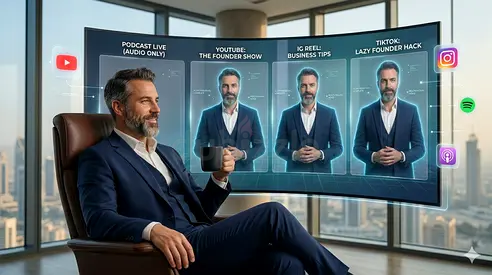 AI Personal Branding for Founders – 30 Reels/Shorts Monthly