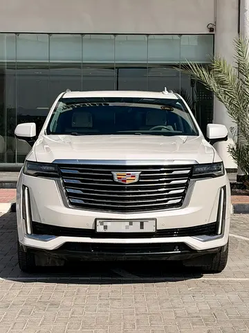 Cadillac Escalade 2022 White GCC FSH fully loaded