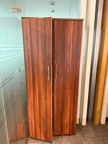 Wooden Wardrobe with Double Doors