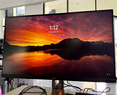 ASUS PG27AQN ROG Swift 27 QHD esports Gaming Monitor, 360Hz Refresh Rate, G-SYNC, 1ms Response Time