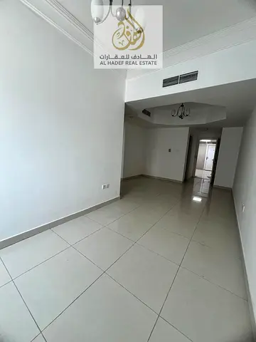 One bedroom apartment for annual rent in Sharjah Al Khan with free maintenance throughout tenancy and prime location near corniche and services