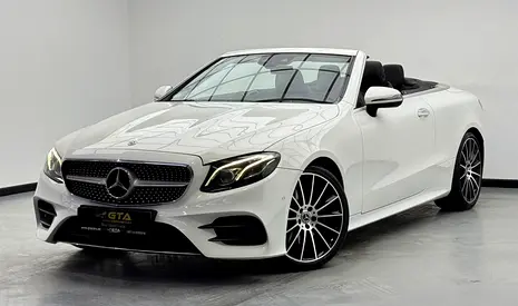2018 Mercedes Benz E200 Cabriolet, Full Service History, Fully Loaded, Excellent Condition, GCC