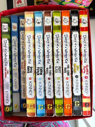 20 Diary of a Wimpy Kid Books