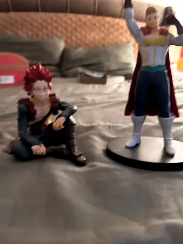 Anime figures: MHA. Ejiro Kirishima (break time collection) and Mirio Togata