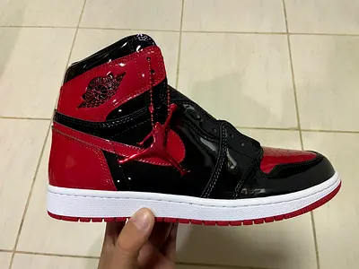 Jordan 1 Bred Patent size 10us