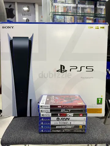 PS5 FOR SALE WITH 7 CDS AND 2 CONTROLLERS‼️