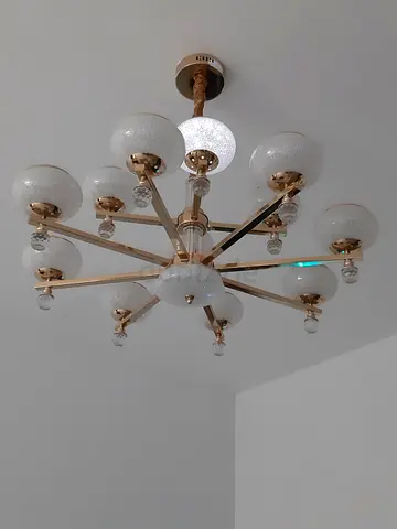 CHANDELIERS, 2 pcs. With 13 LED LIGHTS