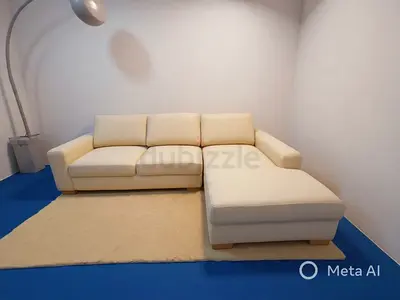 Ikea Sorvallen lshape sofa with chaise lounge storage