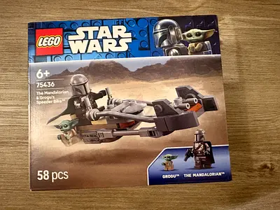 BARGAIN BRAND NEW LEGO 75436 STAR WARS THE MANDALORIAN  GROGU’S SPEEDER BIKE
