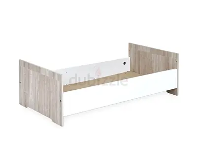 Baby 3-in-1 Cot - White (Convertible Crib)