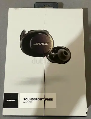 Read AD -BOSE SOUNDSPORT FREE EARBUDS WITH ORIGINAL ACCESSORIES AND BOX