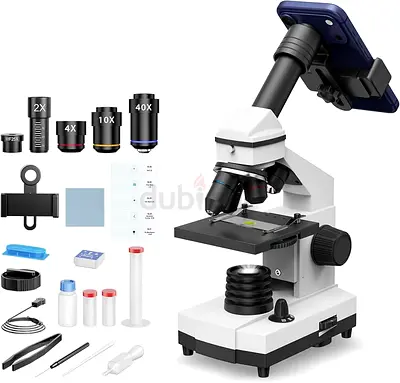 Uscamel Biological Microscope - Beginner friendly, complete set