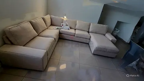 Ikea kivik U shape sofa beige