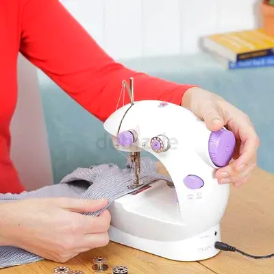 Compact Sewing Machine for Easy Crafting