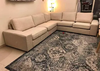 IKEA Kivik Corner Sofa Beige good condition